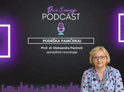 Prof. dr Aleksandra Pavlović, neurolog: Podrška pamćenju